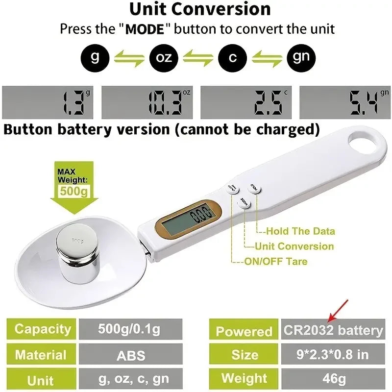 Mini Spoon Scale Digital Kitchen