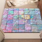 Rainbow Colored Ceramic Tile Mat