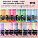 6/24/36/54/72/90 Colors Acrylic Painting Pens