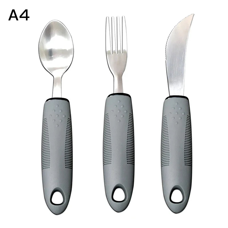3/4/5Pcs/Set Elderly Adaptive Utensils