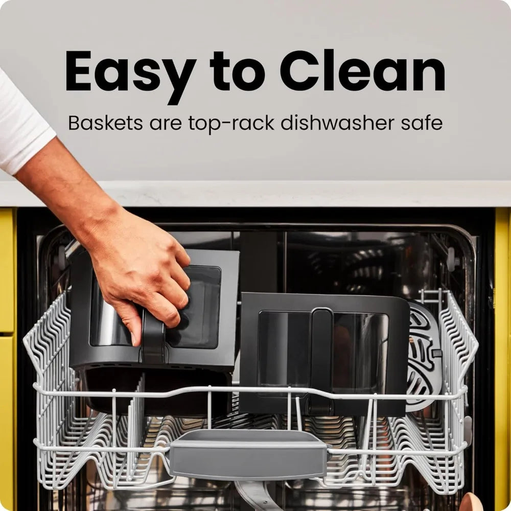 6 Quart Dual Basket Air Fryer
