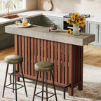 2-Tier Kitchen Island Mini Bar