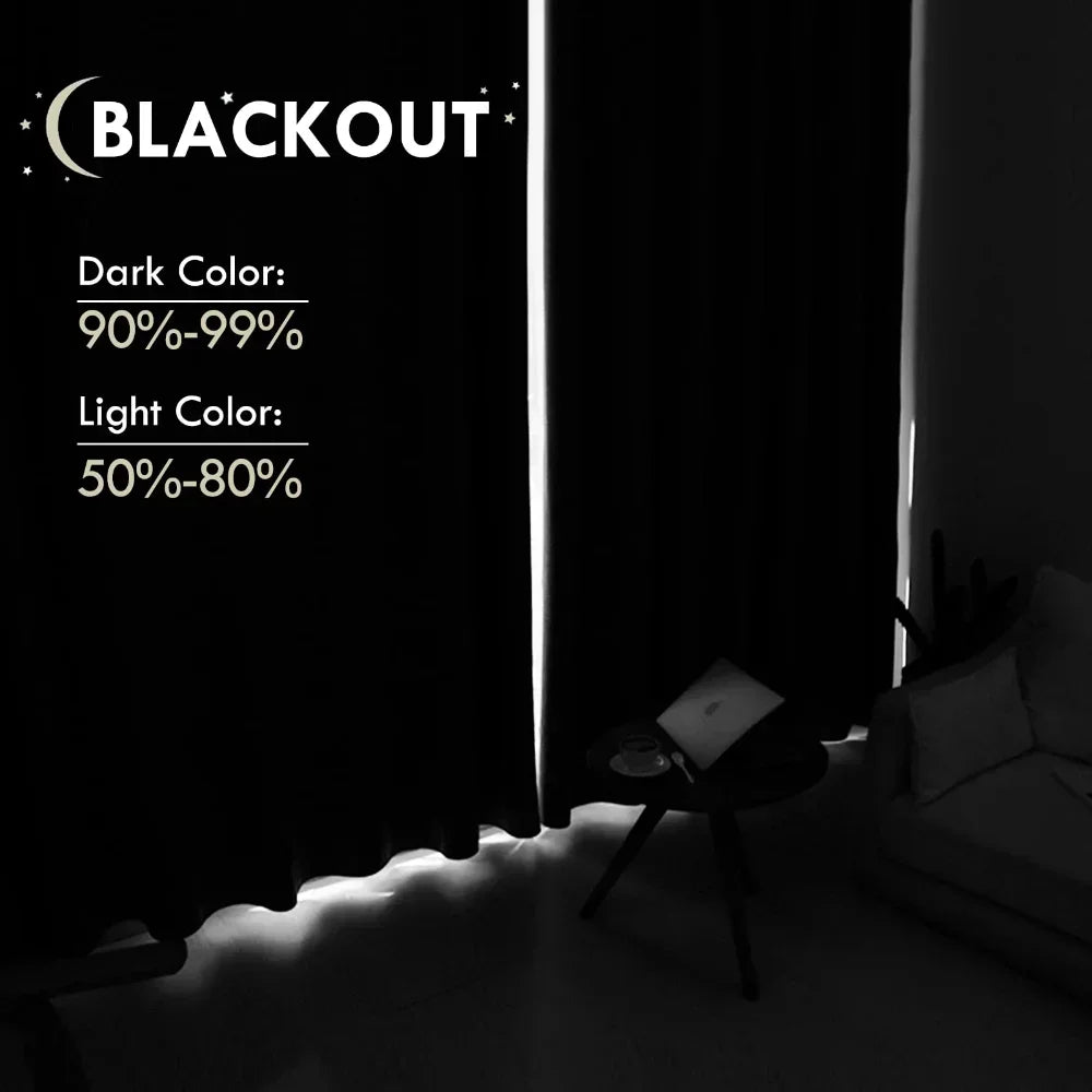 2 Blackout Curtains