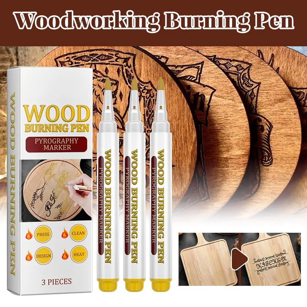 3pcs Wood Burning Pen