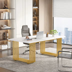 Modern Office Desk, 70.9" Wooden Computer