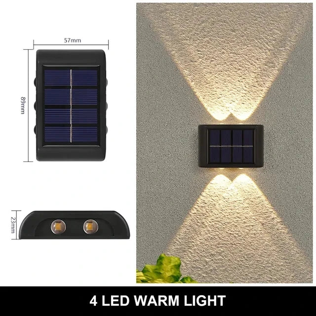 Solar Wall Outdoor Light, Waterproof