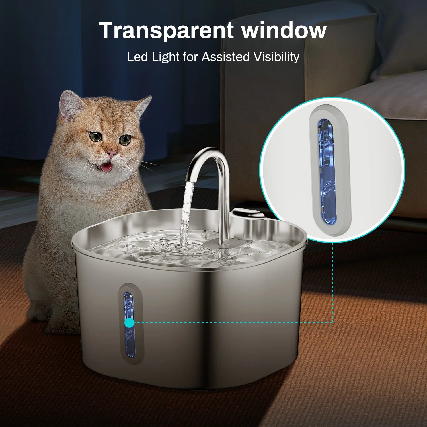 2.2L Automatic Water Fountain