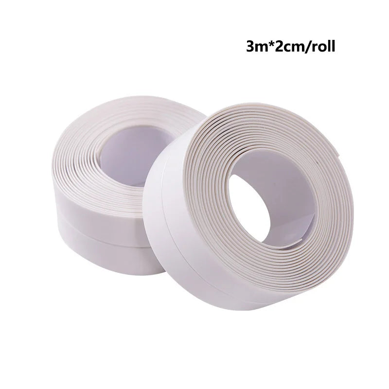 1pc Bathroom Waterproof Adhesive Sealing Strips