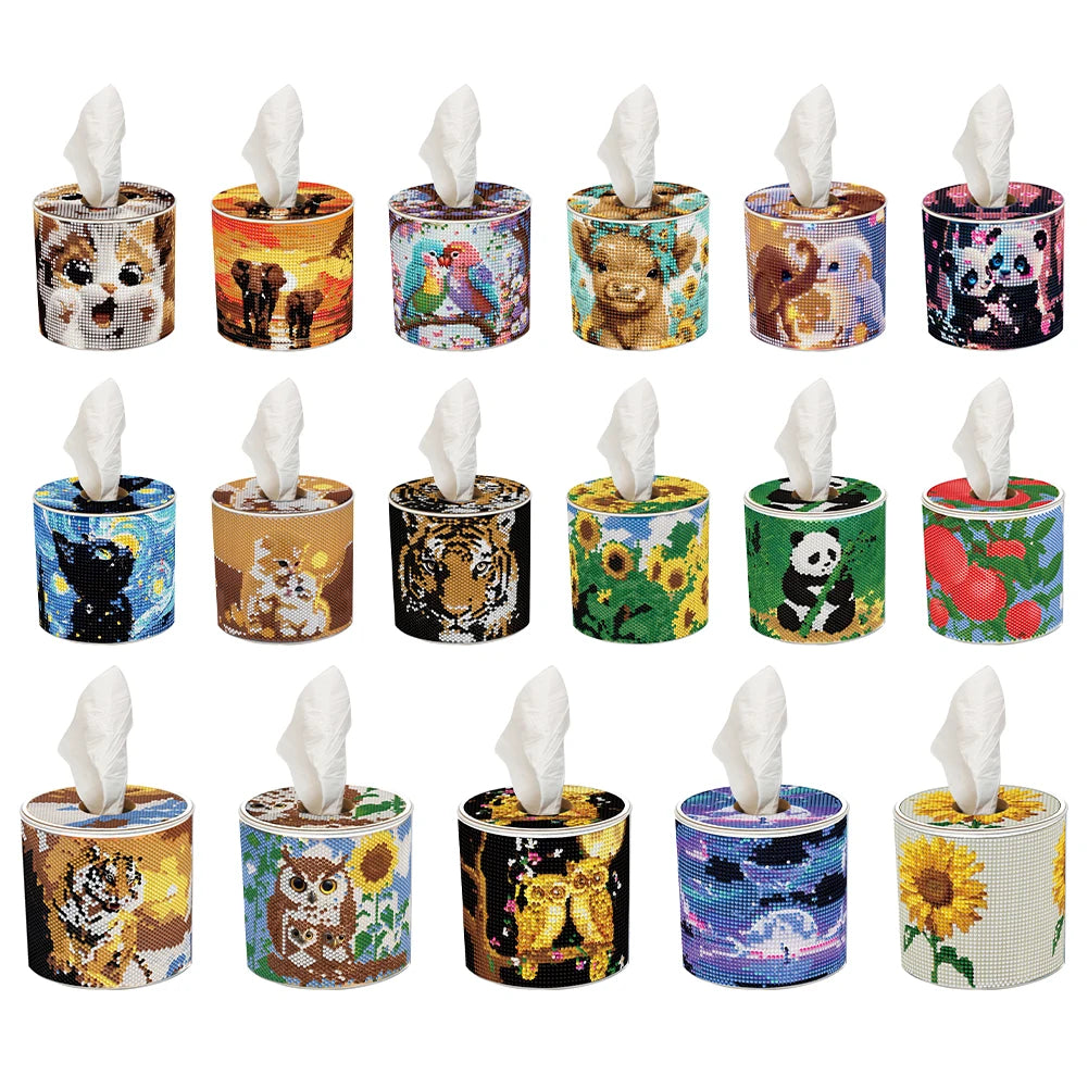 Diamond Painting, Tissue Box