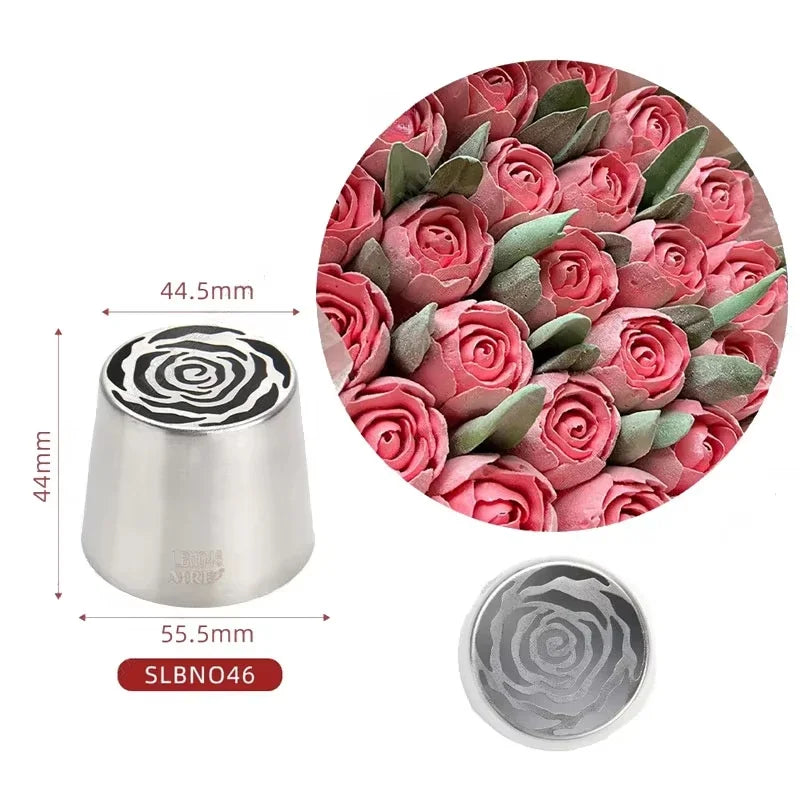 13 Stainless Steel Nozzles, Cake Decorations