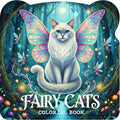 FAIRY CATS Coloring Book
