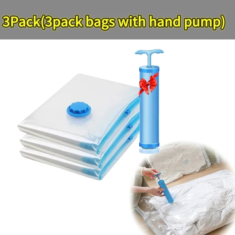 1-10pcs Thickened Vacuum Compression Bag