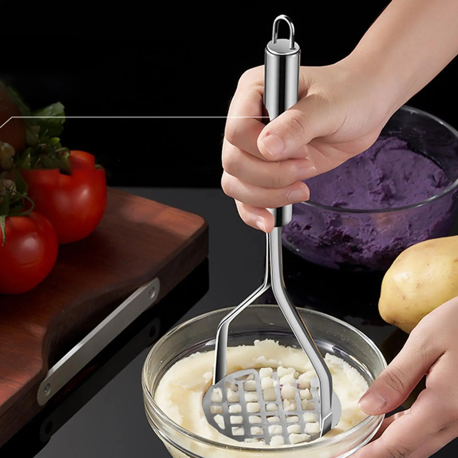 Stainless Steel  Masher, Manual