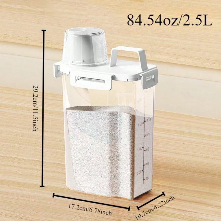 2.5L Covered Sealed Storage Container