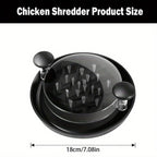 Upgraded Chicken Shredder with Transparent Cover