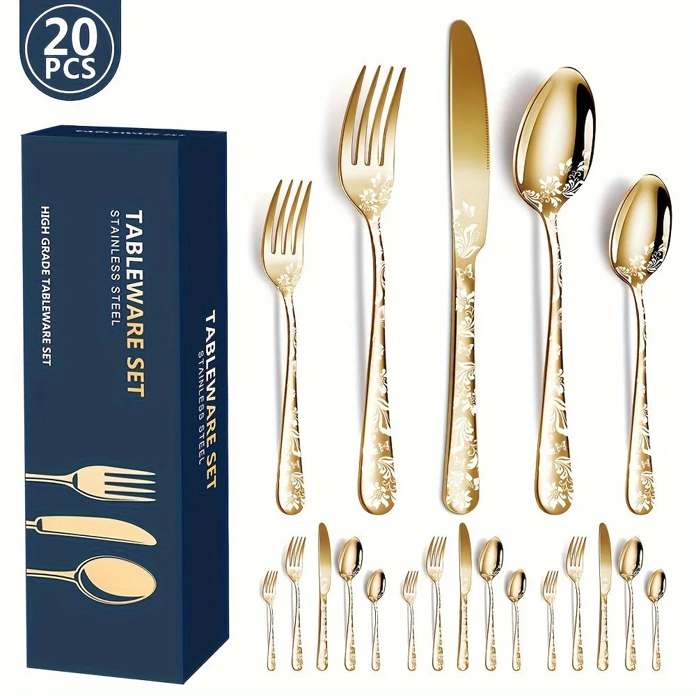 20 piece set cutlery