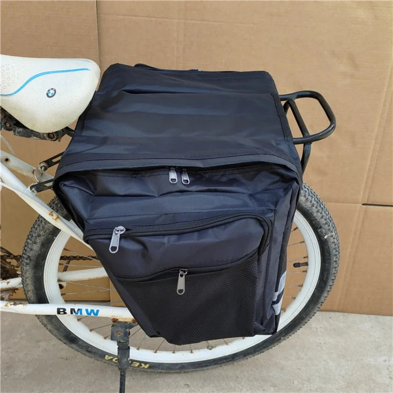 Double Sided Bicycle Rear Rack Bag