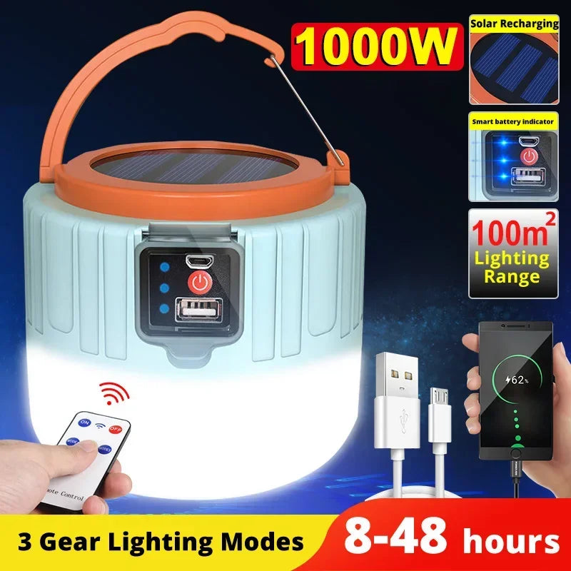 Portable Camping Light Power Bank
