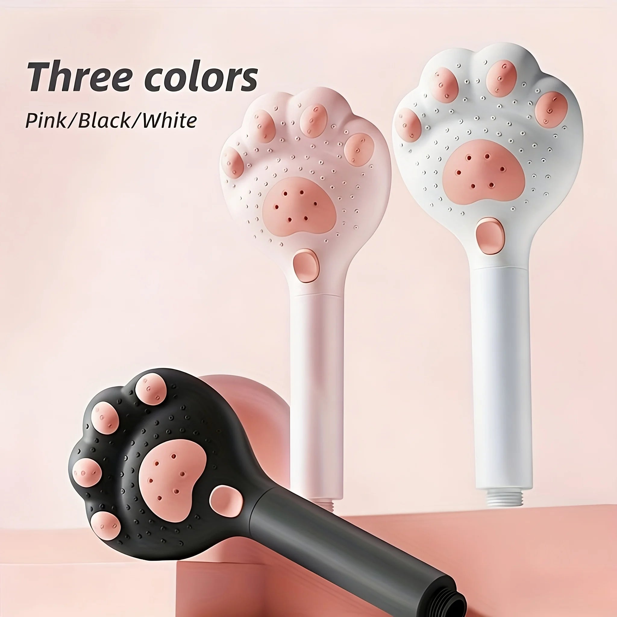 High Pressure Shower Head Cat Paw