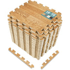 Wood Grain Non-slip Floor Mat,  Interlocking