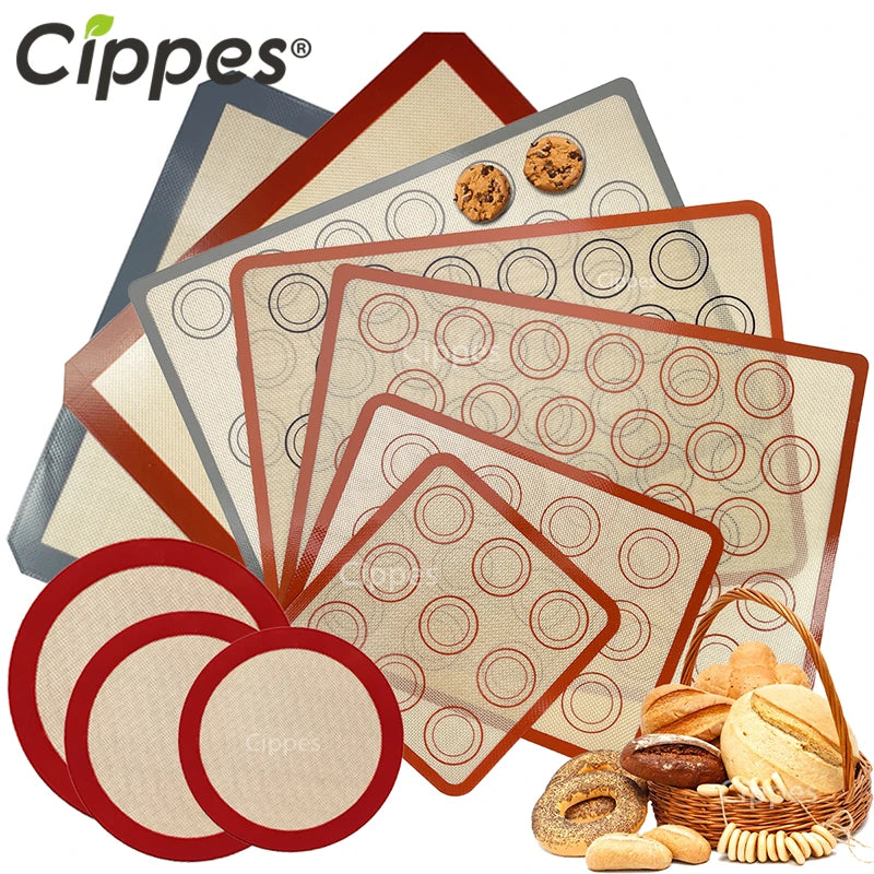 1/2PCS Silicone Baking Mats for Oven
