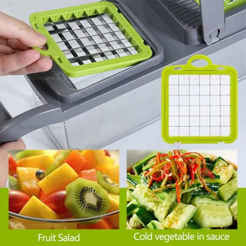 Multifunctional Chopper , Vegetable Shredder,  Slicer
