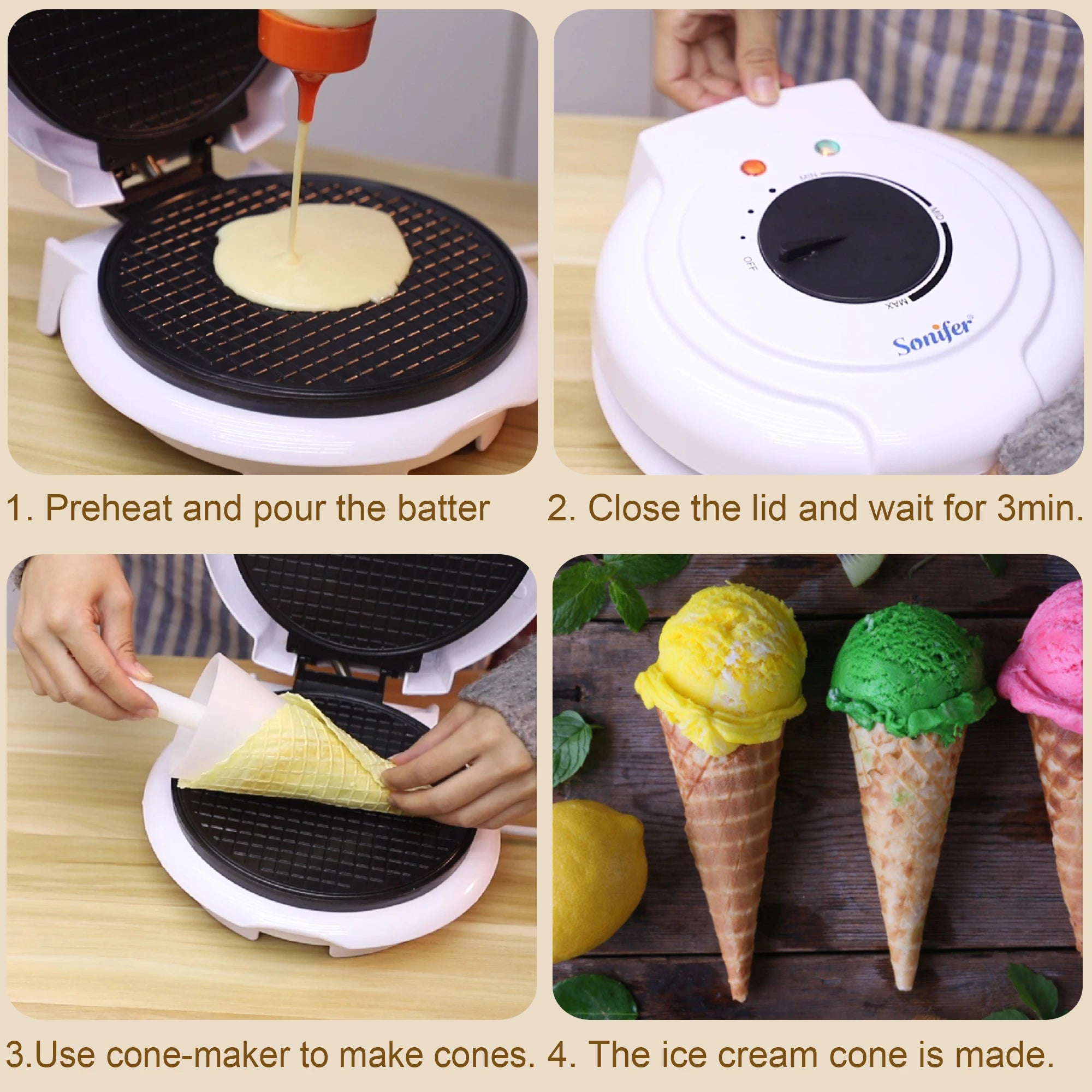 Electric Crepe Baking Pan