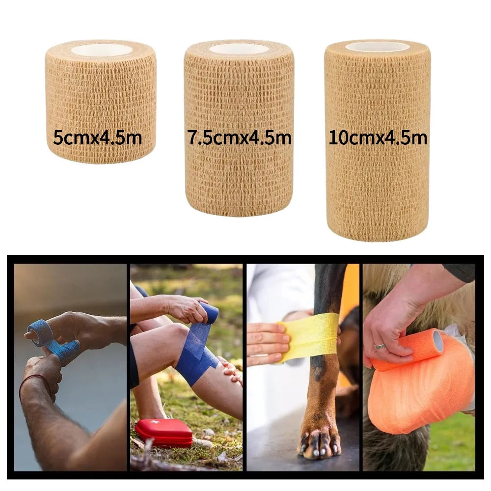 Hot Elastic Bandage, Self Adhesive Tape