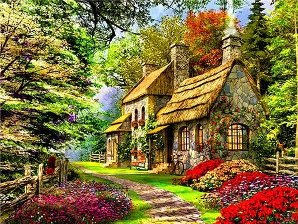 5D DIY Diamond Painting Landscape