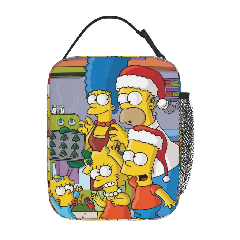 Simpsons Cartoon Insulated Lunch Bag
