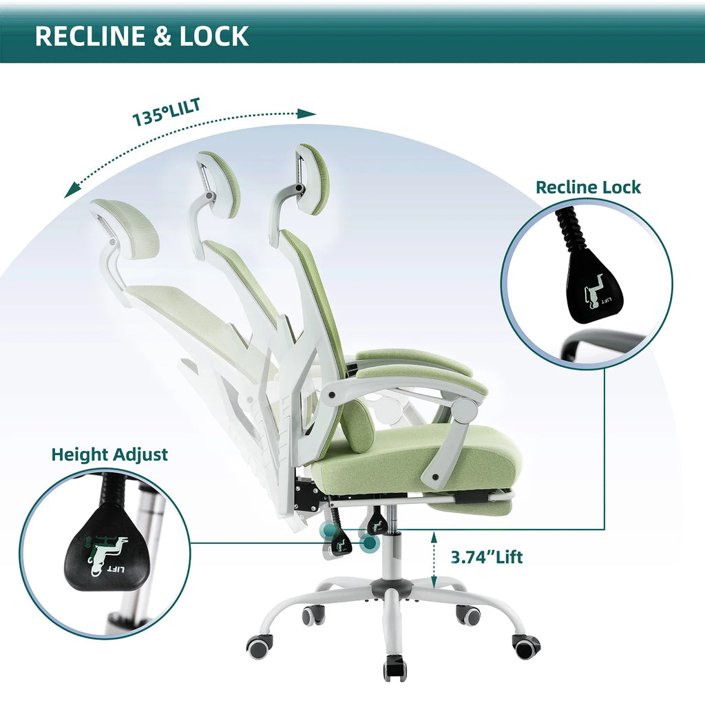 Ergonomic Reclining Computer Chair