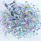 Holographic Mixed Bubbles for Epoxy Resin