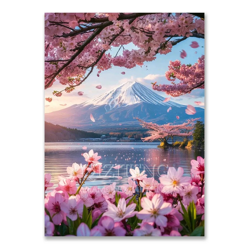 European Diamond Painting Kit Natural Landscape