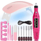 Professional Electric Nail Drill Polish Kit