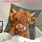 Cow Face Pillowcase