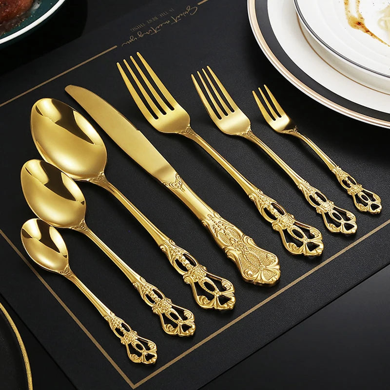Stainless Steel Tableware Set