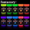 Acrylic Paint Set, 10 Neon / Glow in the Dark