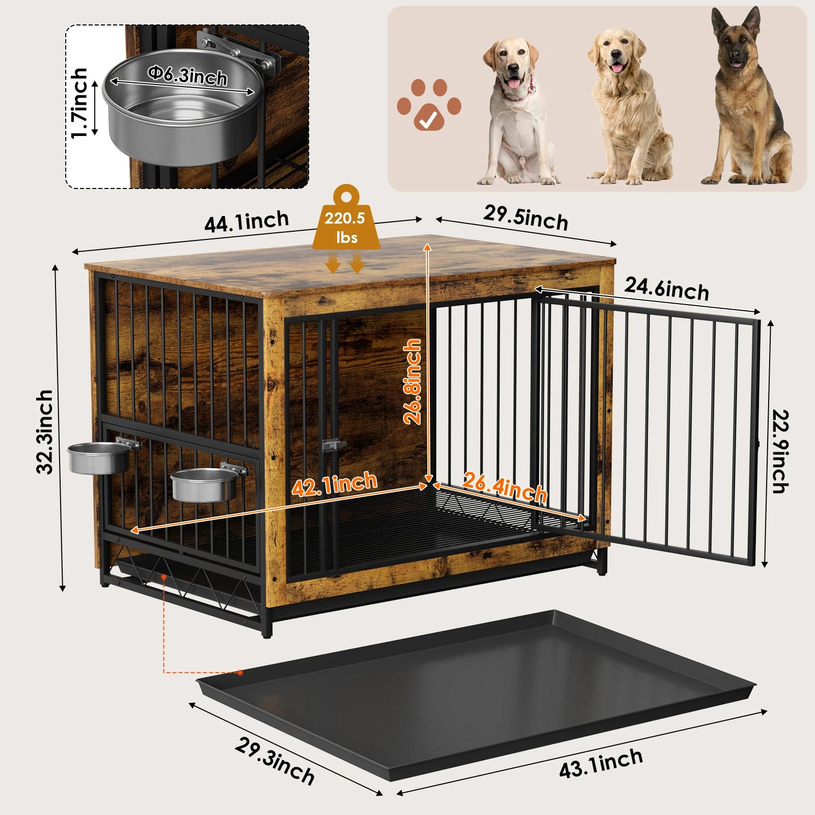 Furniture Style Dog Kennel