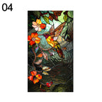 Retro Painted Printed Stained Glass Film
