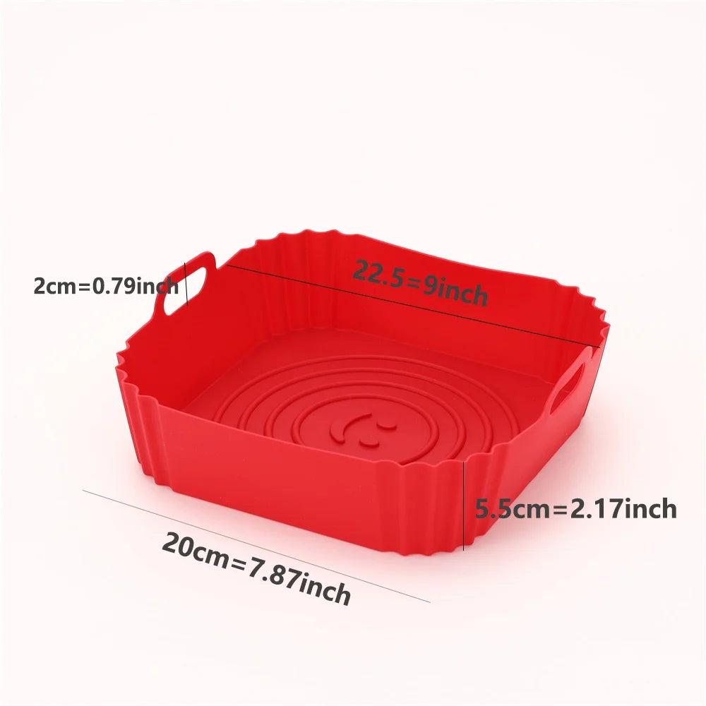 Reusable Airfryer Pan Liner,  Silicone