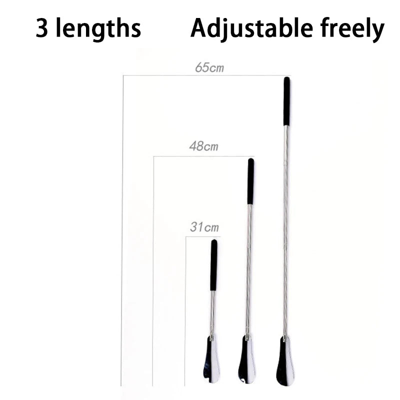 Long Handle Metal Shoe Horn
