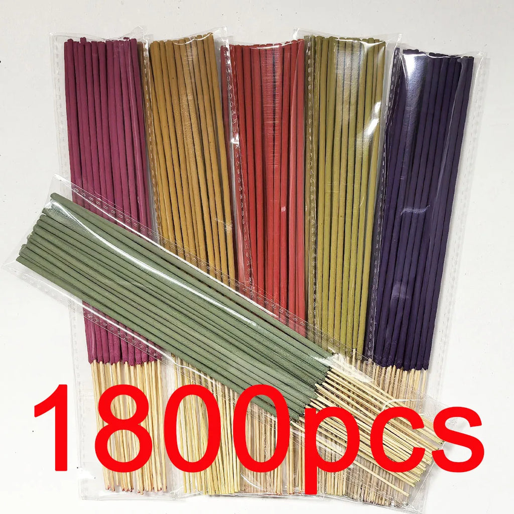 6 Sets, 126 High-Quality Incense Sticks