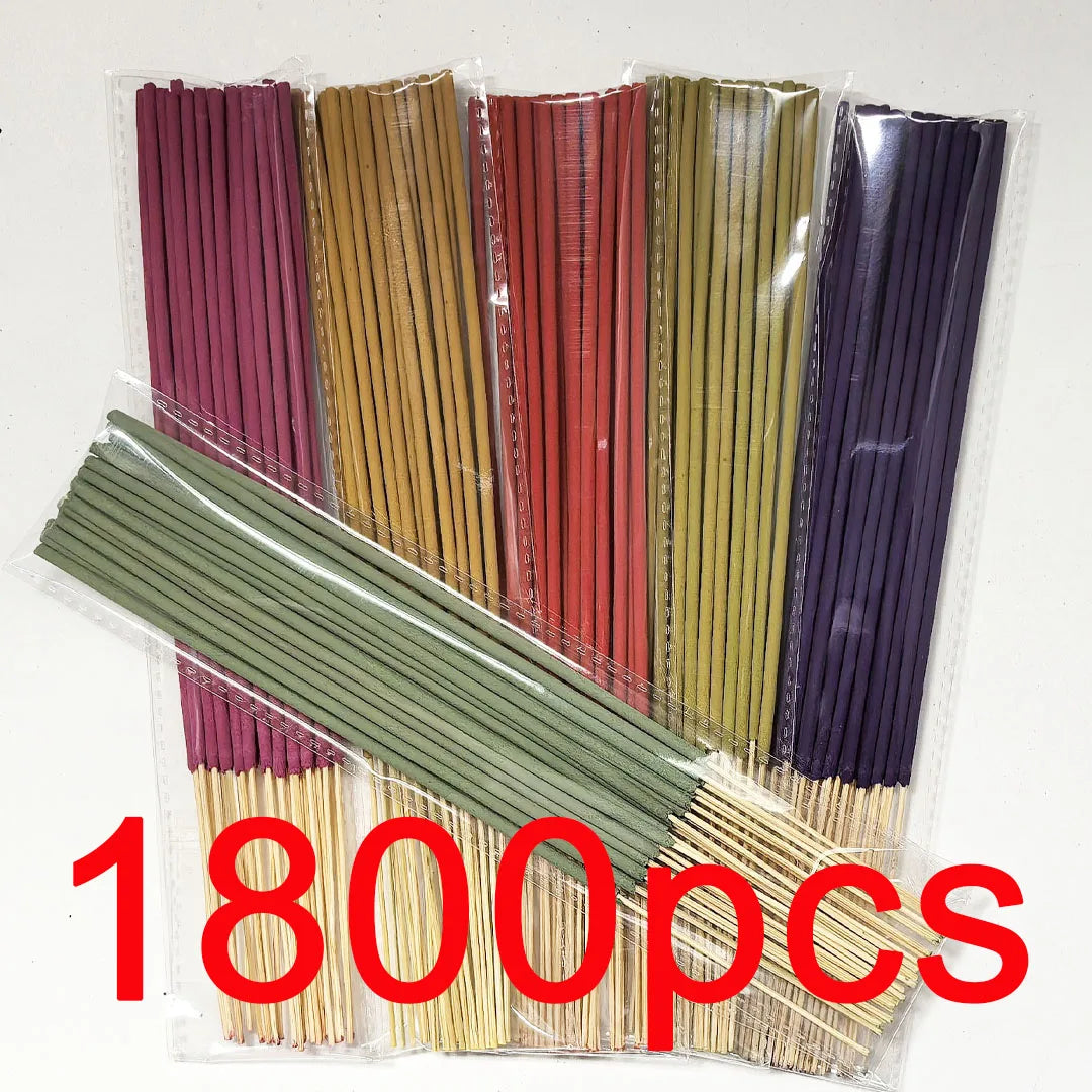 6 Sets, 126 High-Quality Incense Sticks
