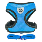 Small Pet Harness Vest, Leash