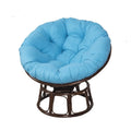 Solid Color Round Hanging Seat Cushion