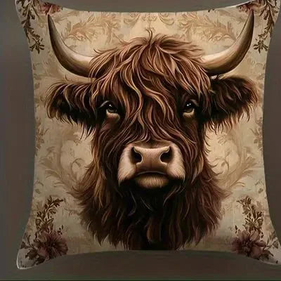 Highland Cows Pillow Covers