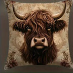 Highland Cows Pillow Covers