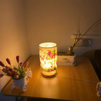 Vintage Floral Table Lamp