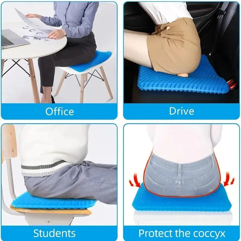 Car Gel Cooling Seat Cushion