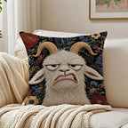 Screaming Goat Pillow Case